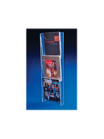 Acrylic Literature 3-tier Holder