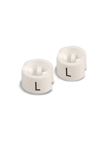 "L" Mini Size Markers for Hangers