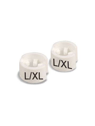 "L/XL" Mini Size Markers for Hangers