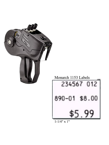 Monarch 1153, 3 Line Labeler, All Numeric