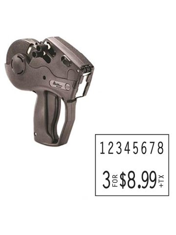 Monarch 1136 Price Gun, 2 Line, 8 Numeric