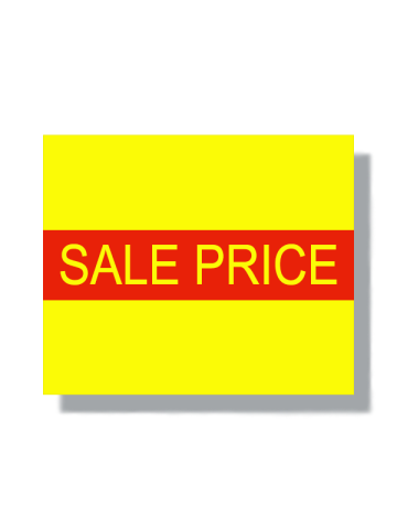 Monarch 1115 Labels, Yellow SALE PRICE