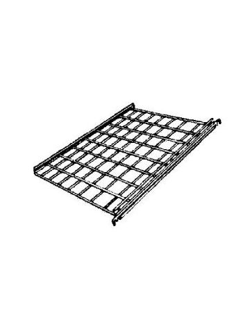 Chrome, Gridwall Flat Wire Shelf , 24" x 24"