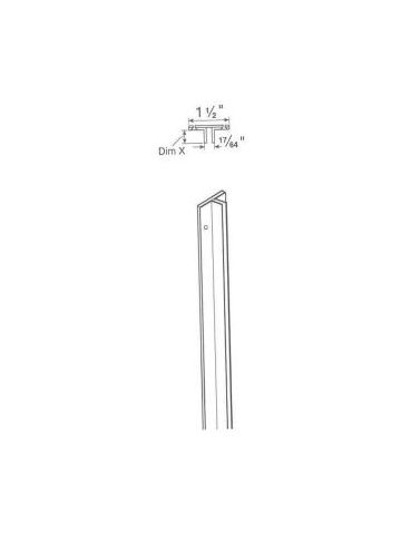 8' Aristocrat Extra Heavy T-Concealed Standard 