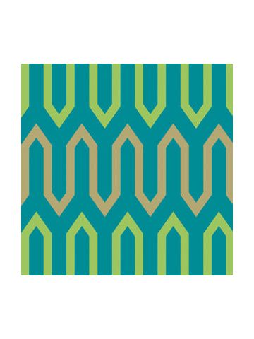 A La Carte Gift Wrap, Zig Zag - Matches Geo Collection