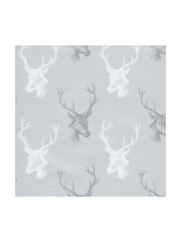 Draft Deer, Deer, Antlers, Metallized, Holiday Animal Gift Wrap