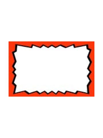 Red burst, Printable Sign Cards