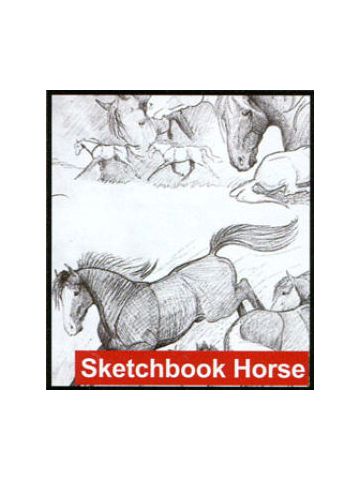 Sketchbook Horse, Western Printed Tissue Paper