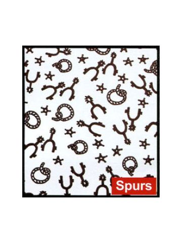 Spurs, Western Printed Tissue Paper