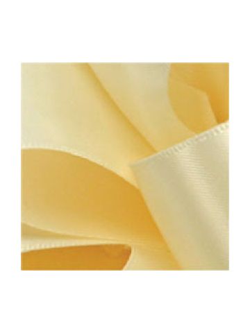 Cream, Single Faced Satin Ribbon